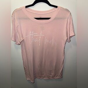 Light Pink Graphic Tee
